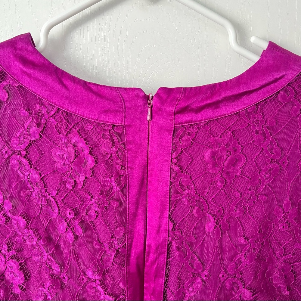 Temperley London Magenta Midi Dress - Picture 5 of 9